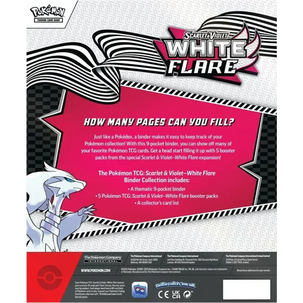 Pokemon TCG - Scarlet & Violet - White Flare - Binder Collection