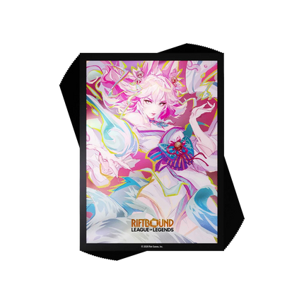 Riftbound: League of Legends TCG - Set 02 - Spiritforged - Art Sleeves - Sleeves Spirit Blossom Ahri (100pk)