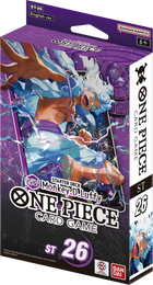 One Piece TCG - Starter Deck - (Purple-Black) Monkey.D.Luffy (ST-26)