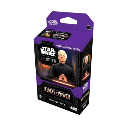 Star Wars: Unlimited - Secrets of Power - Spotlight Deck - Chancellor Palpatine