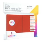 Gamegenic - Matte Prime Sleeves - Red (100pk)