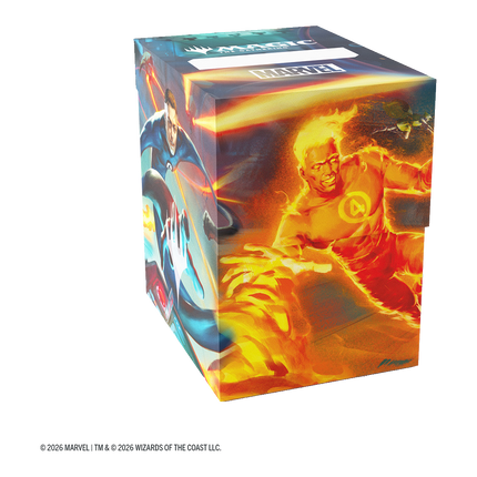 Gamegenic - Magic: The Gathering - Marvel Super Heroes - Soft Dynacrate 100+ XL - Fantastic Four Unleashed