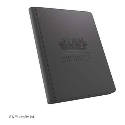 Gamegenic - Star Wars: Unlimited - Zip-Up Album - 18-Pocket - Black