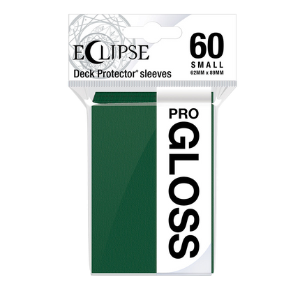 Ultra Pro - Eclipse Gloss Small Deck Protector Sleeves (60pk) - Forest Green