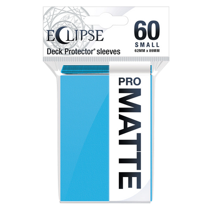 Ultra Pro - Eclipse Matte Small Deck Protector Sleeves (60pk) - Sky Blue