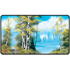 Ultra Pro - Bob Ross Lakeside Path Black Stitched Playmat