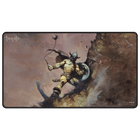 Ultra Pro - Artist Spotlight - Frank Frazetta - Warrior with Ball and Chain - Black Stitched Playmat