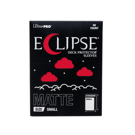 Ultra Pro - Eclipse Matte Small Deck Protector Sleeves - Apple Red - 60pk
