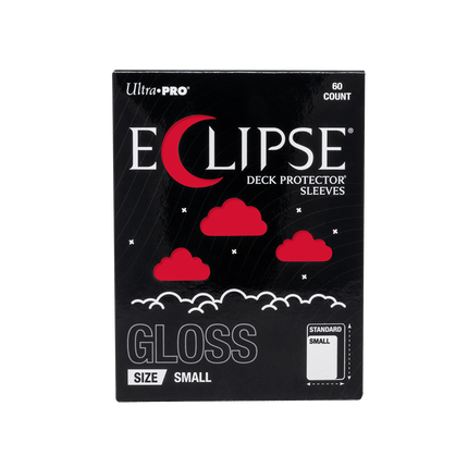Ultra Pro - Eclipse Gloss Small Deck Protector Sleeves - Apple Red - 60pk