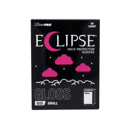 Ultra Pro - Eclipse Gloss Small Deck Protector Sleeves - Hot Pink - 60pk