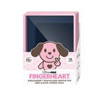 Ultra Pro - Fingerheart Blush Poploader Photocard Protector and Sleeve Combo Pack - 10Pack