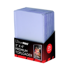 Ultra Pro - Premium Toploaders - Ultra Clear - 3 x 4 Inch - 35pt - 25 Pack