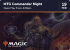 MTG Commander Night - 19/02/2026