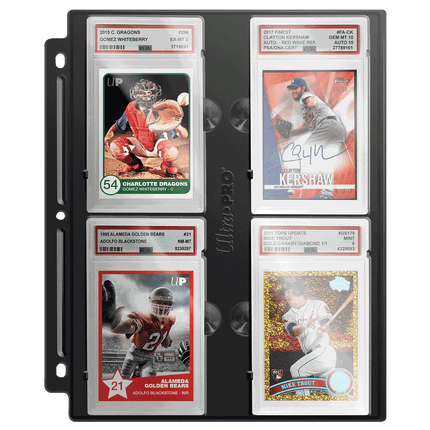 Ultra Pro - Black Graded Slab Page for PSA Graded Slabs