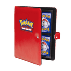 Ultra Pro - Premium Red 4-Pocket Snap Binder for Pokémon