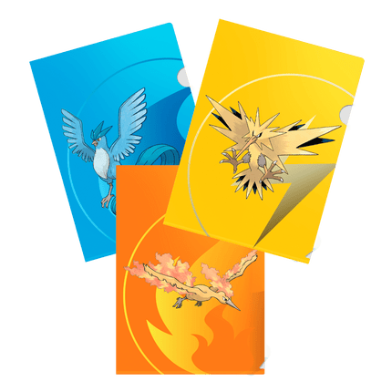 Ultra Pro - Pokémon Tournament Folios featuring Articuno, Zapdos, and Moltres - 3 Pack