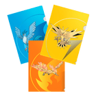 Ultra Pro - Pokémon Tournament Folios featuring Articuno, Zapdos, and Moltres - 3 Pack