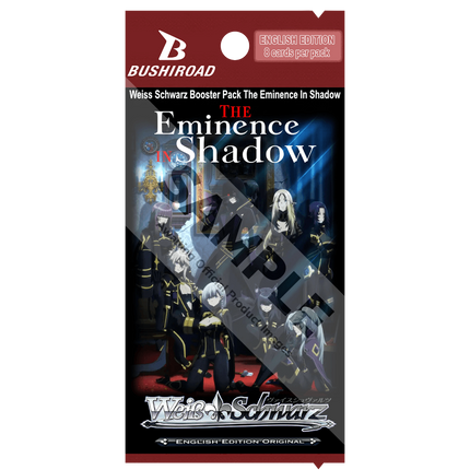 Weiss Schwarz - The Eminence in Shadow - Booster Pack