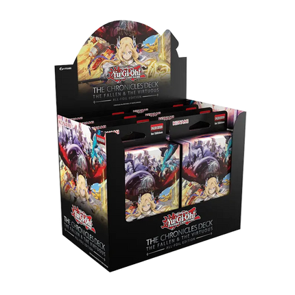Yu-Gi-Oh! - The Chronicles Deck - The Fallen & The Virtuous - CDU (8x Decks)