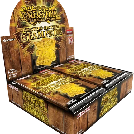 Yu-Gi-Oh! - Quarter Century Stampede - Display Case (12x Booster Boxes)
