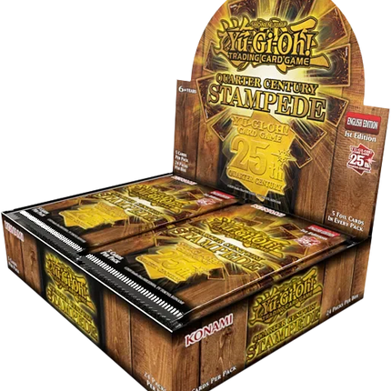 Yu-Gi-Oh! - Quarter Century Stampede - Display Case (12x Booster Boxes)