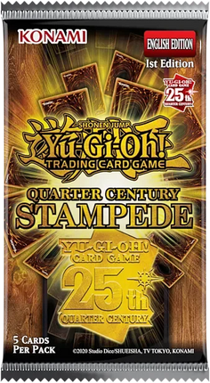 Yu-Gi-Oh! - Quarter Century Stampede - Display Case (12x Booster Boxes)