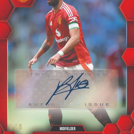 Topps - 2024/25 Manchester United Football (Soccer) - Fan Set