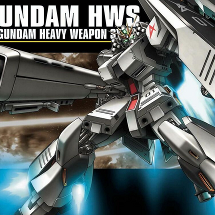 Bandai - Gunpla - HGUC 1/144 - Mobile Suit Gundam: Char’s Counterattack MSV - FA-93HWS ν Gundam (Heavy Weapon System) - retail packaging