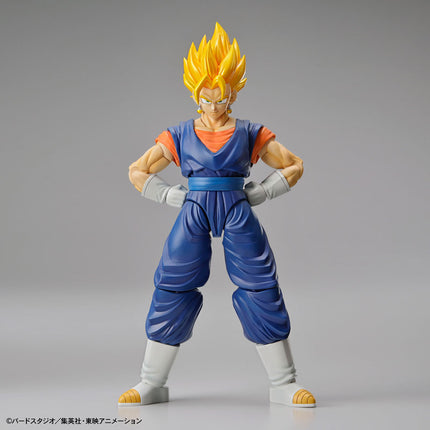 Bandai - Figure-rise Standard - Dragon Ball Z - Super Saiyan Vegetto (Package Renewal) - assembled product, hands on hips front view