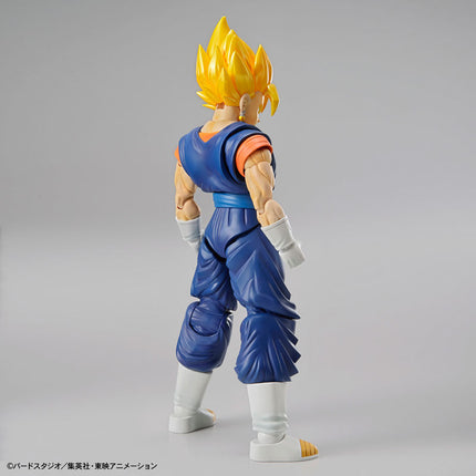Bandai - Figure-rise Standard - Dragon Ball Z - Super Saiyan Vegetto (Package Renewal) - assembled product, rear three-quarter view