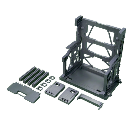 Bandai - Builders Parts - System Base 001 - 1/144-Compatible Display Base - assembled product