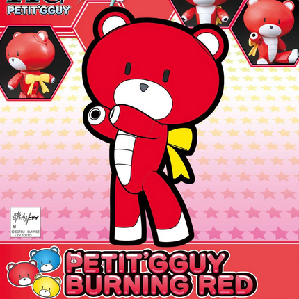Bandai - Gunpla - HGPG 1/144 - Gundam Build Fighters Try - Petit'gguy Burning Red - retail packaging