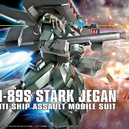 Bandai - Gunpla - HGUC 1/144 - Mobile Suit Gundam Unicorn - RGM-89S Stark Jegan - retail packaging