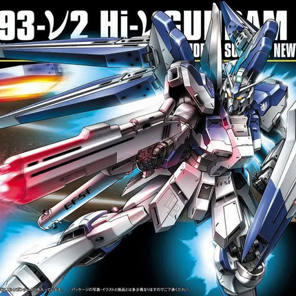Bandai - Gunpla - HGUC 1/144 - Mobile Suit Gundam: Char's Counterattack - Beltorchika's Children - RX-93-ν2 Hi-ν Gundam - retail packaging