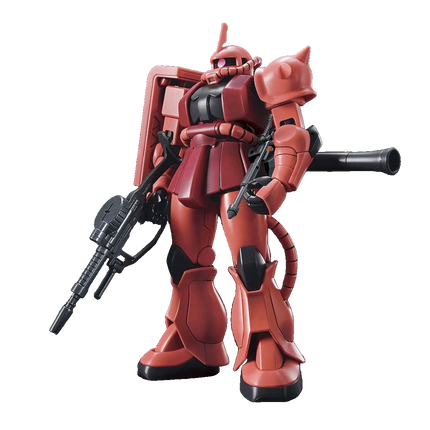 Bandai - Gunpla - HGUC 1/144 - Mobile Suit Gundam - MS-06S Char's Zaku II - assembled product
