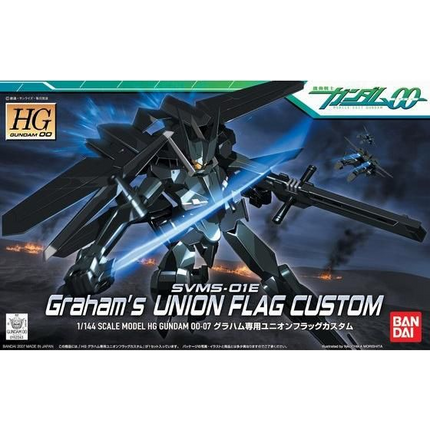 Bandai - Gunpla - HG00 1/144 - Mobile Suit Gundam 00 - SVMS-01E Union Flag (Graham Custom) - retail packaging
