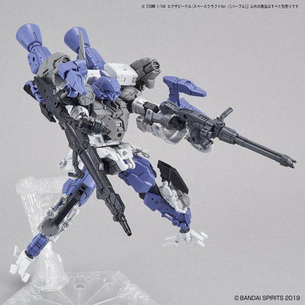 Bandai - 30MM 1/144 - Extended Armament Vehicle (Spacecraft Ver.) (Purple) - official view 6