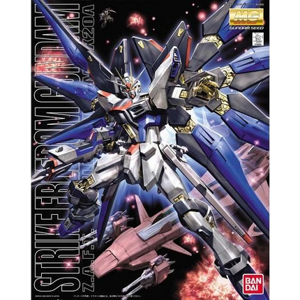 Bandai - Gunpla - MG 1/100 - Mobile Suit Gundam SEED Destiny - ZGMF-X20A Strike Freedom Gundam - retail packaging