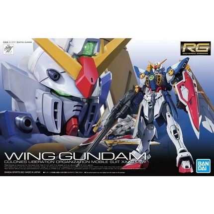 Bandai - Gunpla - RG 1/144 - Mobile Suit Gundam Wing - XXXG-01W Wing Gundam - retail packaging