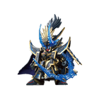 Bandai - Gunpla - SDW HEROES - SD Gundam World Heroes - Nobunaga Gundam Epyon (Dark Mask Ver.) - assembled product