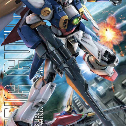 Bandai - Gunpla - MG 1/100 - Mobile Suit Gundam Wing - XXXG-01W Wing Gundam - retail packaging