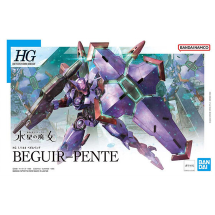 Bandai - Gunpla - HG 1/144 - Mobile Suit Gundam: The Witch from Mercury - Beguir-Pente - retail packaging