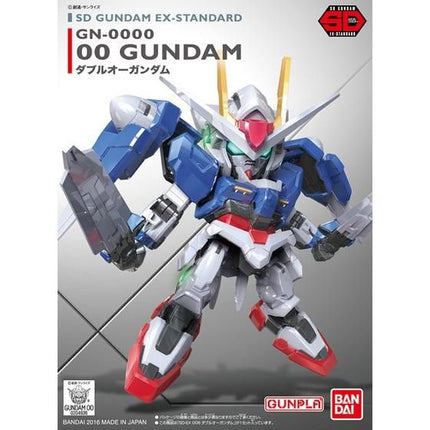 Bandai - Gunpla - SD EX-Standard - Mobile Suit Gundam 00 - GN-0000 00 Gundam - official gallery image 3