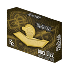 Fanattik - Yu-Gi-Oh! - Mini Replica - 24 Karat Gold Plated Duel Disk (Limited Edition)