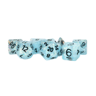 Fanroll - 16mm Resin Polyhedral Dice Set - Flash Dice: Blue