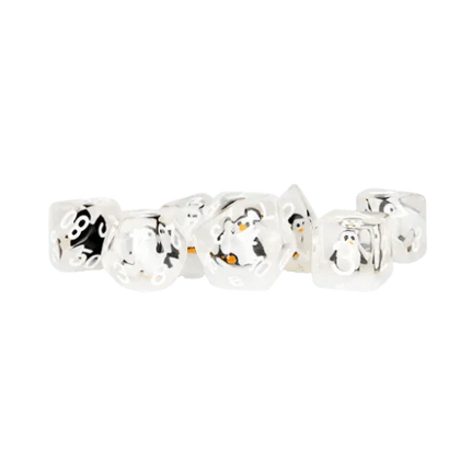 Fanroll - 16mm Resin Polyhedral Dice Set - Penguin Dice