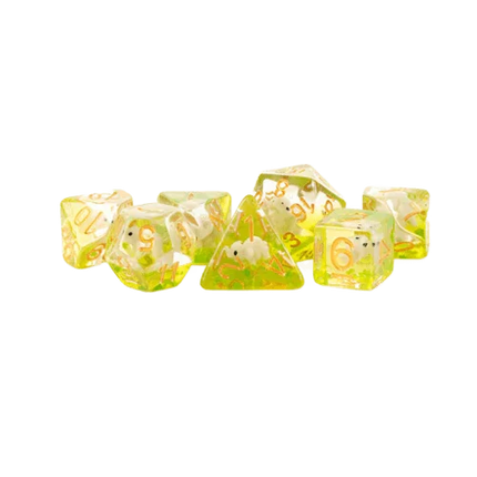 Fanroll - 16mm Resin Polyhedral Dice Set - Elephant Dice