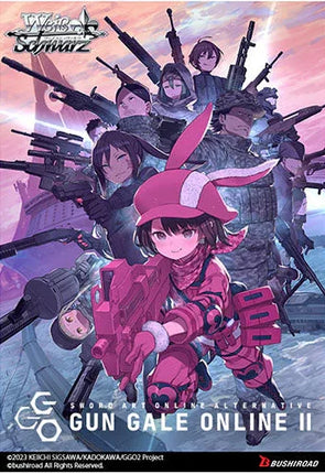 Weiss Schwarz - Sword Art Online Alternative: Gun Gale Online 2 - Extra Booster Box (6x Packs)