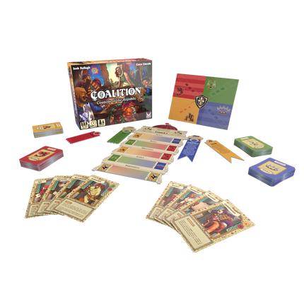 Coalition Councils of the Republic original box and components