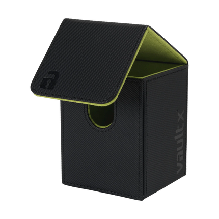 Vault X - Large Exo-Tec® Deck Box - Black/Electric Green